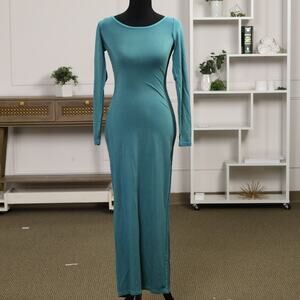 Vintage Souls Boho Chic Los Angeles Long Sleeve Maxi Dress – NWT – Size Small 💙